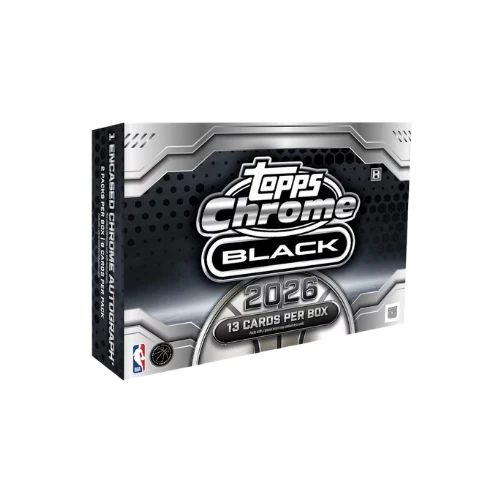 2025-26 Topps Chrome Black Basketball – Hobby Box
